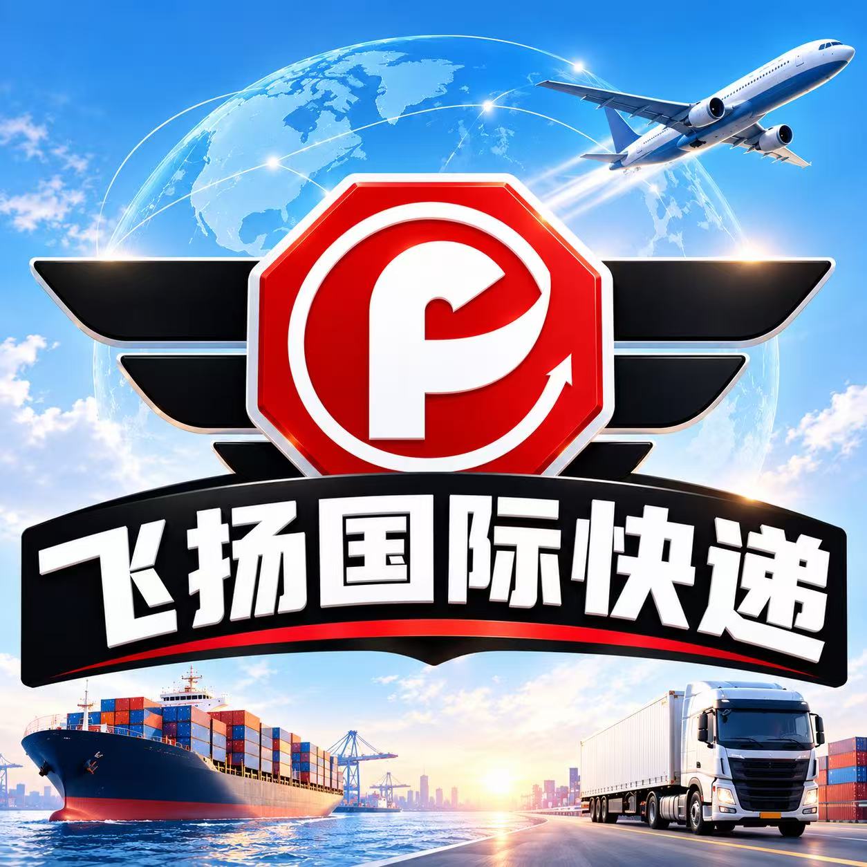 飞扬国际物流 LOGO